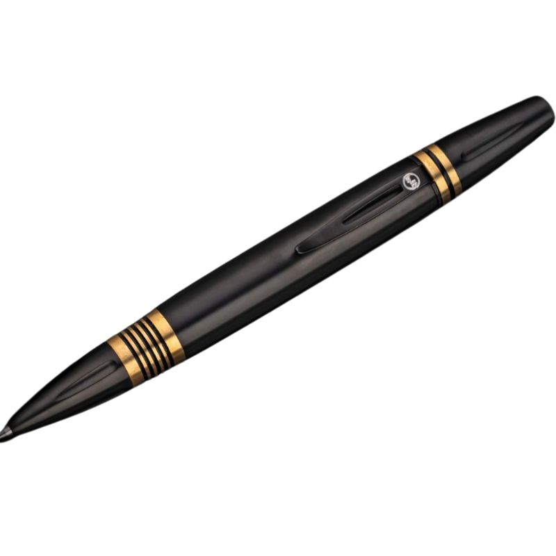 William Henry Classic Executive Pen  The Caribe Features A Barrel Sculpted And Hand-Finished From Titanium